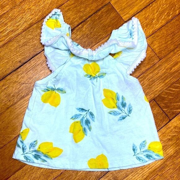 2/$22 🍋 Baby Girl Lemon and Polkadots Outfit 🍋 - Picture 5 of 6